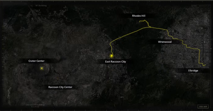 raccoon city map